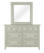 Magnussen Furniture Raelynn Mirror in Weathered White - Furniture City (CA)l
