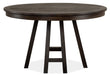 Magnussen Furniture Westley Falls 52" Round Dining Table in Graphite image
