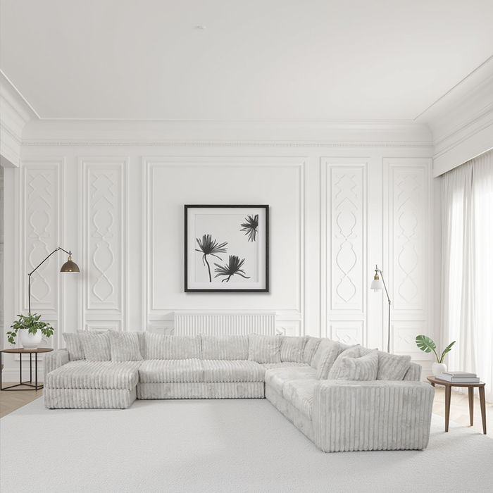 The Luna 4pc Sectional W/chaise Lounge