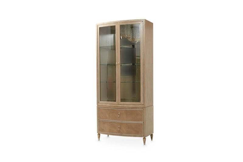 Villa Cherie Display Cabinet - Caramel - Furniture City (CA)l