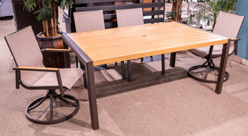 Carmel Highlands Outdoor Dining Table - Furniture City (CA)l