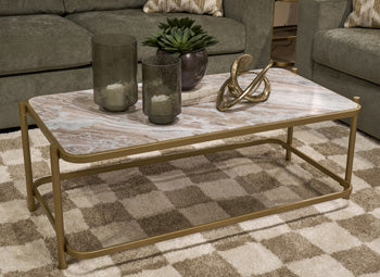 Manor Stone Coffee Table - Furniture City (CA)l