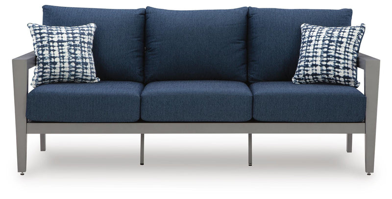 Gali Outdoor Sofa/Chairs/Table Set (Set of 4)