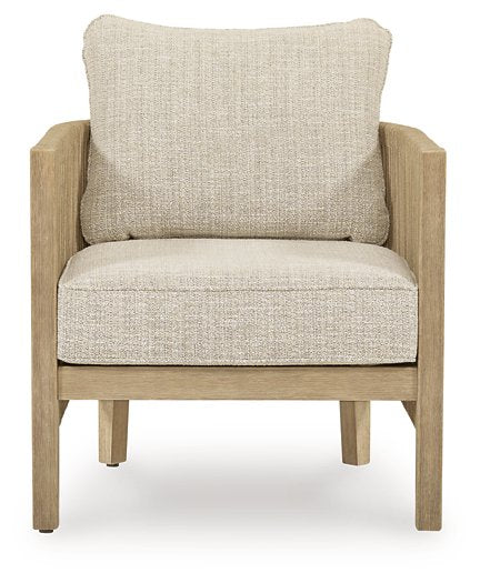 Spooners Cove Outdoor Lounge Chair with Cushion (Set of 2) - Furniture City (CA)l