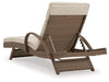Beachcroft Outdoor Chaise Lounge with Cushion - Furniture City (CA)l