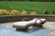 Beachcroft Outdoor Chaise Lounge with Cushion - Furniture City (CA)l