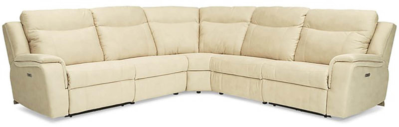 Palliser Buckingham 5pc Sectional with Corner Curve