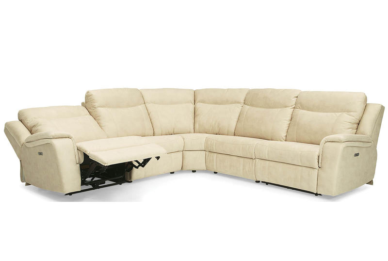 Palliser Buckingham 5pc Sectional with Corner Curve