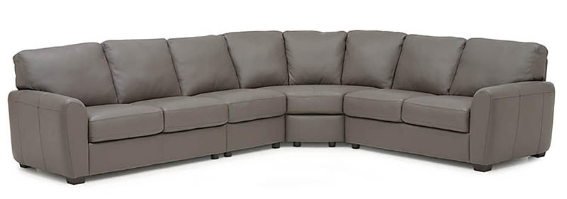 Palliser Connecticut 4pc Sectional w/ Corner Curve