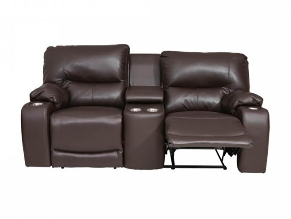 Palliser Cozumel Console Loveseat with Cupholder