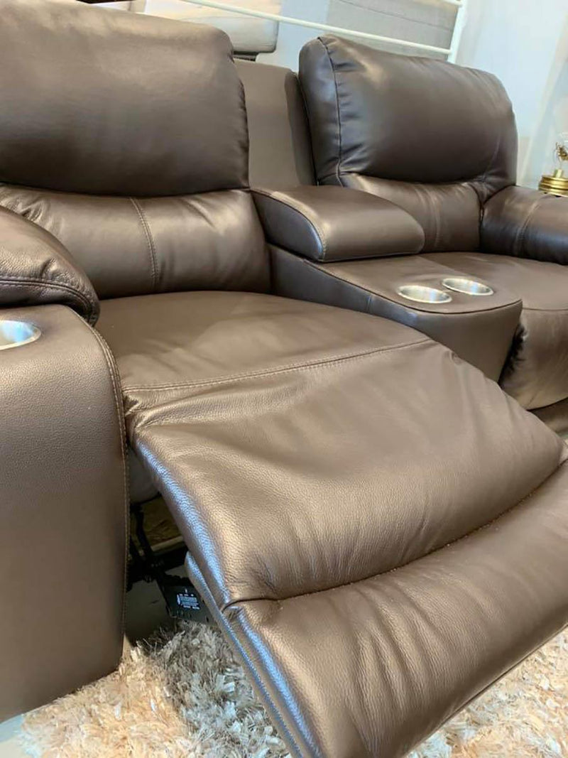 Palliser Cozumel Console Loveseat with Cupholder