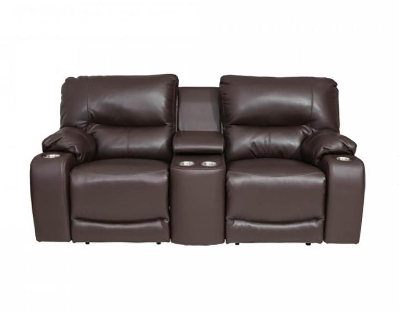 Palliser Cozumel Power Console Loveseat with Cupholder