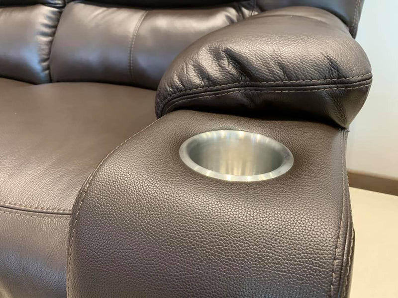 Palliser Cozumel Power Console Loveseat with Cupholder