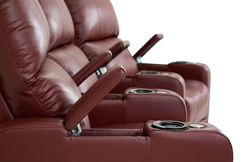 Palliser Elite 3 Seats Curved Left Hand Facing Manual Recliner Sectional