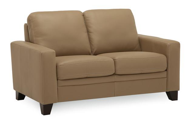 Palliser Furniture Creighton Leather Loveseat - Furniture City (CA)l