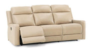 Palliser Furniture Forest Hill Leather Sofa Manual Recliner - Furniture City (CA)l