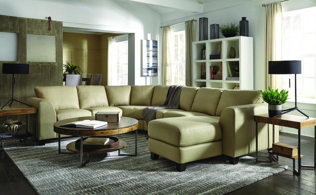 Palliser Furniture Juno Leather Sectional/09/14/15