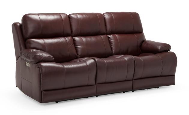 Palliser Furniture Kenaston Power Sofa Recliner w/ Power Headrest