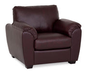 Palliser Furniture Lanza Leather Push Back Chair - Furniture City (CA)l