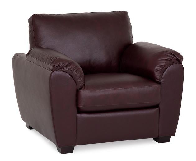 Palliser Furniture Lanza Leather Push Back Chair - Furniture City (CA)l