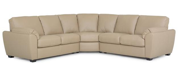 Palliser Furniture Lanza Leather Sectional/09/08