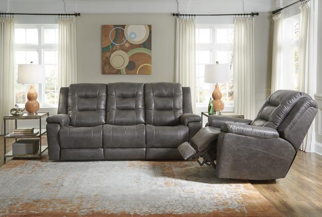 Palliser Furniture Leighton Leather Wallhugger Power Recliner w/ Power Headrest - Furniture City (CA)l