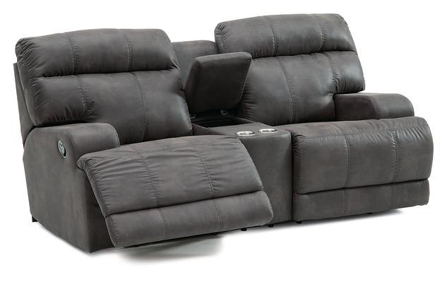 Palliser Furniture Lincoln Power Loveseat Console