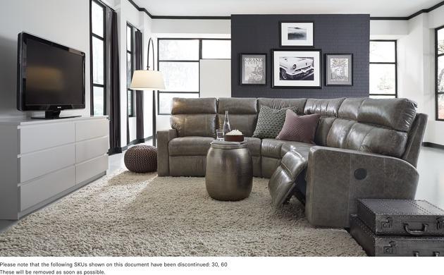 Palliser Furniture Oakwood Sectional/09/64