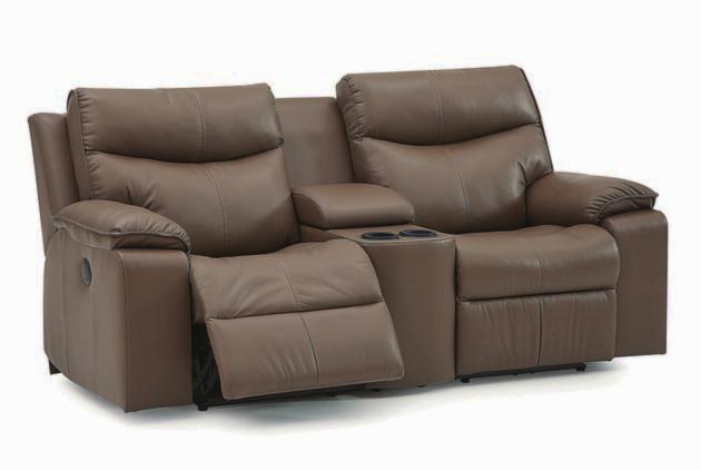 Palliser Furniture Providence Console Loveseat Power Recliner