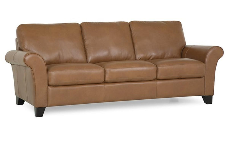 Palliser Furniture Rosebank Leather Loveseat - Furniture City (CA)l