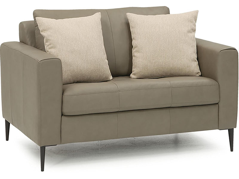 Palliser Furniture Sherbrook Leather Loveseat - Furniture City (CA)l