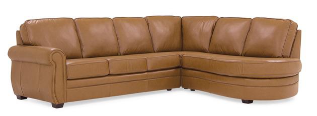 Palliser Furniture Viceroy Leather Sectional/09/08