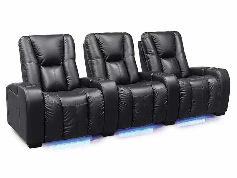 Palliser Media 3 Seats Straight Right Hand Facing Power Recliner Sectional