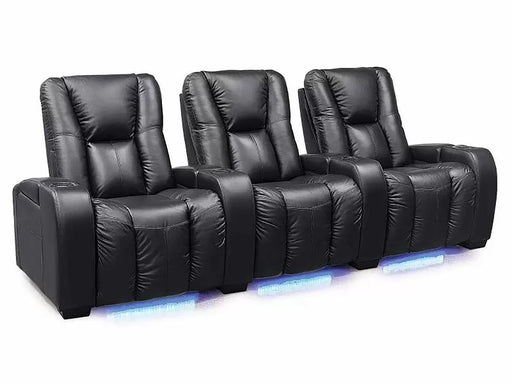 Palliser Media 3 Seats Straight Right Hand Facing Power Recliner Sectional image