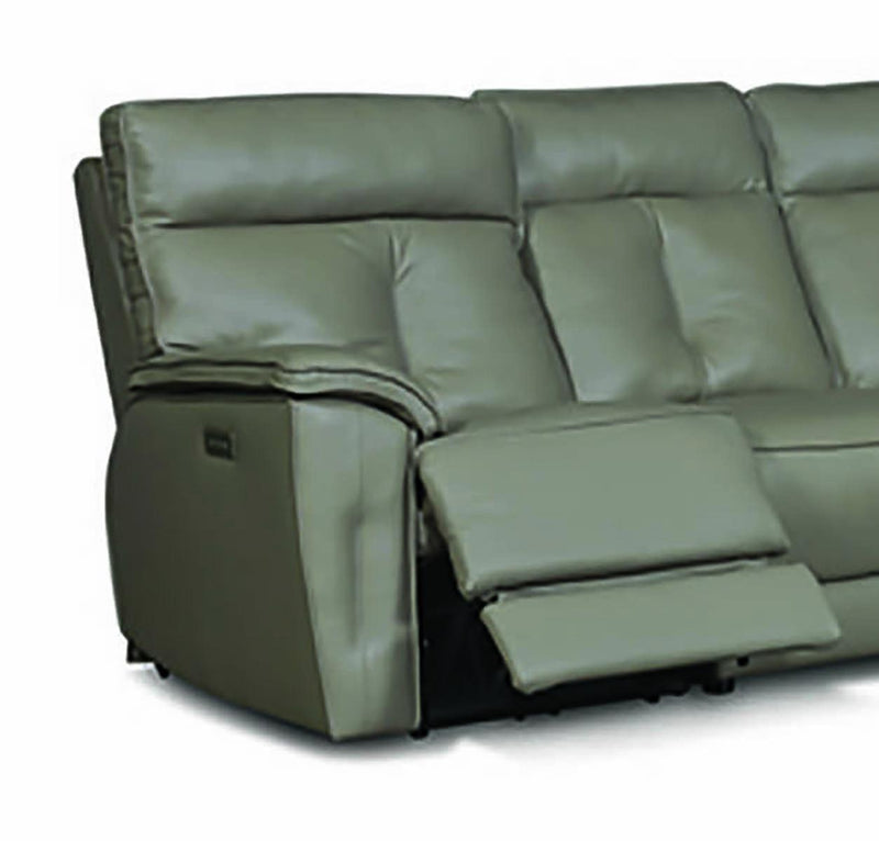 Palliser Oakley Left Hand Facing Power Recliner with Headrest & Lumbar