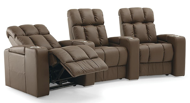 Palliser Ovation 3 Seats Curved Left Hand Facing Power Recliner with Power Headrest Sectional