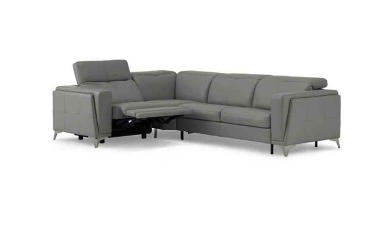 Palliser Paolo 4pc Reclining Sectional with Left Hand Facing Wide Power Recliner