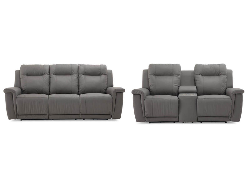 Palliser Riley Power Sofa with Power Headrest