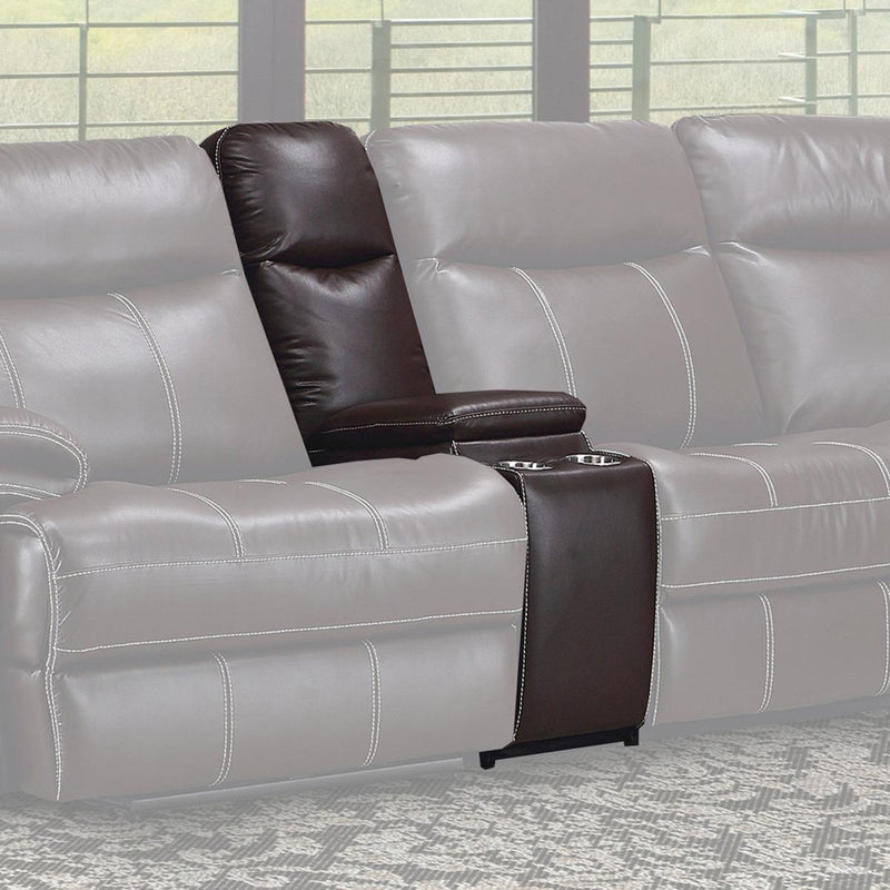 Parker House Dylan Entertainment Console in Mahogany - Furniture City (CA)l