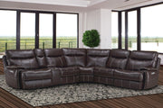 Parker House Dylan Entertainment Console in Mahogany - Furniture City (CA)l