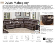 Parker House Dylan Entertainment Console in Mahogany - Furniture City (CA)l