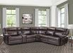 Parker House Furniture Eclipse Power Right Arm Facing Recliner in Florence Brown - Furniture City (CA)l