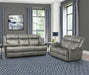 Parker House Furniture Eclipse Power Sofa in Florence Heron - Furniture City (CA)l