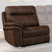 Parker House Mason Power Left Arm Facing Recliner in Dark Kahlua - Furniture City (CA)l