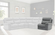 Parker House Mason RAF Chair Recliner Power with USB and Power Headrest in Carbon - Furniture City (CA)l