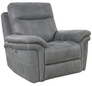 Parker House Mason Recliner Power with USB Charging Port and Power Hradrest in Carbon - Furniture City (CA)l