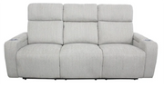 Parker House Orpheus Power Drop Down Console Sofa in Bisque - Furniture City (CA)l