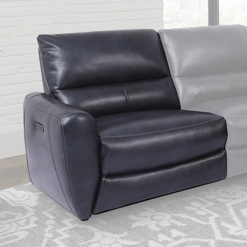 Parker House Samson Power Left Arm Facing Recliner in Banner Navy - Furniture City (CA)l