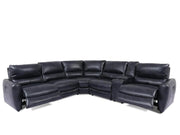 Parker House Samson Power Left Arm Facing Recliner in Banner Navy - Furniture City (CA)l