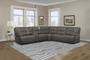 Parker House Spartacus Storage Console with USB Pop UP in Haze - Furniture City (CA)l